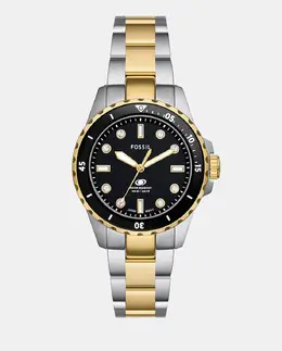 Двухцветные стальные женские часы ES5349 Fossil, мультиколор 1010642010903 | multicolor