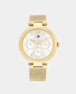 Многофункциональные женские часы Sophia 1782694 с золотой стальной сеткой Tommy Hilfiger, золотой 1010664508479 | oro