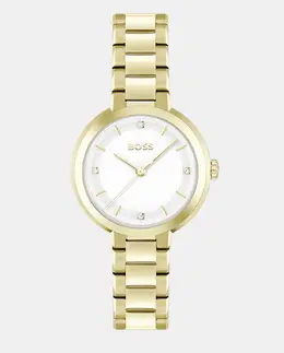 Sena 1502758 женские часы из золотой стали Hugo Boss, золотой 1010648000924 | oro
