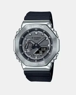 GM Series GM-2100-1AER Черные резиновые мужские часы Casio, черный 1010642722309 | negro