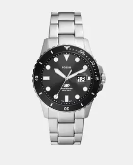 FS6032 стальные мужские часы Fossil, серебряный 1010641907711 | plata