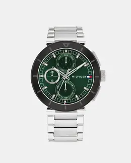 Lorenzo 1792117 многофункциональные стальные мужские часы Tommy Hilfiger, серебряный 1010664407649 | plata