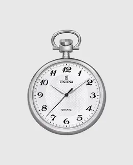 Мужские часы F2020/1 Карманные Festina, серебряный 25884 | plata