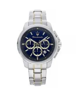 Successo R8873621016 стальные мужские часы с серебряным ремешком Maserati, серебряный 21788 | plata