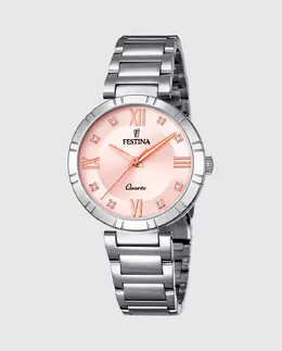 F16936/C Женские часы Mademoiselle из серебристой стали Festina, серебряный 23925 | plata