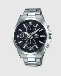 Casio EDIFICE EFV-560D-1AVUEF стальные мужские часы, серебряный 1010642719784 | plata