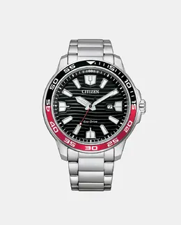 Citizen Of 2021 AW1527-86E Стальные мужские часы, серебряный 1010657103395 | plata