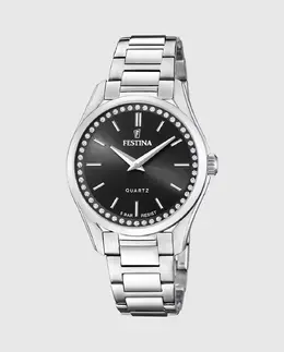 Женские часы F20583/4 Mademoiselle из серебристой стали Festina, серебряный 25894 | plata