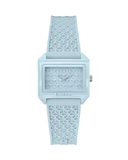 Силиконовые женские часы Mod pop GW0677L3 с синим ремешком Guess 91661540646 | azul
