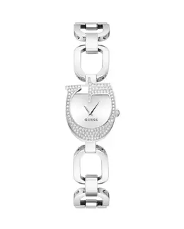 Стальные женские часы Gia GW0683L1 с серебряным ремешком Guess, серебрянный 91661540509 | plata