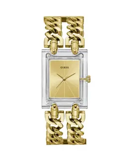 Модные стальные женские часы из тяжелого металла GW0669L1 с золотым ремешком Guess, золотой 91661540820 | oro
