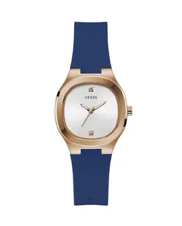 Силиконовые женские часы Eve GW0658L3 с синим ремешком Guess 91661541469 | azul