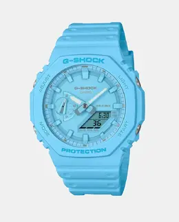GA-2100-7A7ER Часы Tone on Tone из экологически чистой синей смолы Casio 4549526370212 | azul