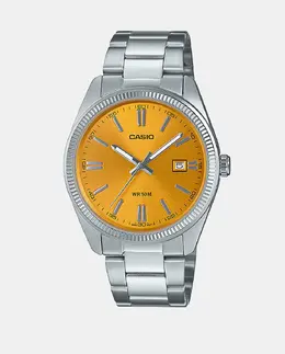 Стальные мужские часы MTP-1302PD-9AVEF Casio, серебрянный 4549526371172 | plata