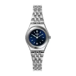 Часы Sloane с серым ремешком из нержавеющей стали Swatch 7610522441040 | gris