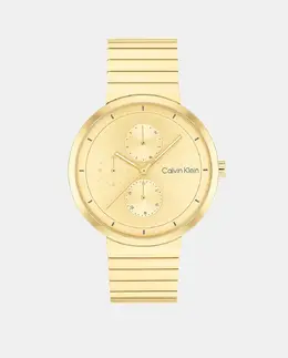 Многофункциональные женские часы Create 25100030 из золотой стали Calvin Klein, золотой 7613272582476 | oro