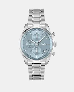 Многофункциональные женские часы Grand Tour Ladies 1502767 из стали Hugo Boss, серебрянный 7613272613637 | plata