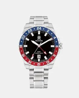 TH85 1792131 стальные мужские часы Tommy Hilfiger, серебрянный 7613272578738 | plata