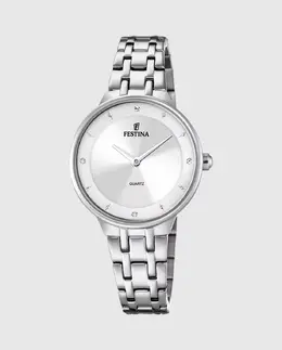Женские часы F20600/1 Mademoiselle из серебристой стали Festina, серебрянный 8430622787683 | plata