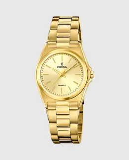 Женские часы F20557/3 Acero Classico из золотой стали Festina, золотой 8430622779114 | oro