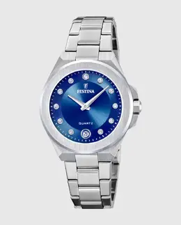 Женские часы F20700/5 Mademoiselle из серебристой стали Festina, серебрянный 8430622830242 | plata