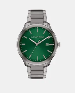 CK Define 25200350 мужские часы из серой стали Calvin Klein, серый 1010661105402 | gris