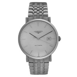 Pre-owned Longines Elegant Collection Automatic White Dial Mens Watch l4.910.4.12.6