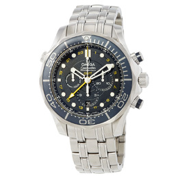 Pre-owned Omega Seamaster Chronograph Mens Watch 21230445203001
