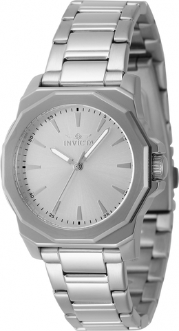 Invicta 47337 - Ladies Speedway Quartz Analog Watch in Silver-tone