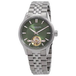 Raymond Weil Freelancer Automatic Green Dial Mens Watch 2781-ST-52051