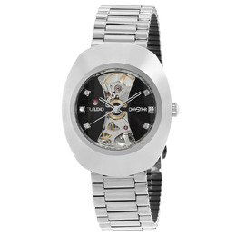 Rado DiaStar Original Automatic Black Dial Unisex Watch
