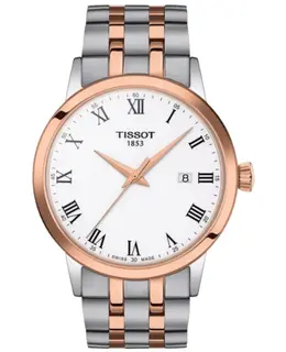 Tissot Classic Dream White Dial Two-Tone Steel Men's Watch Model T129.410.22.013.00