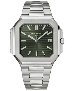 Patek Philippe Cubitus Automatic Green Dial Steel Men's Watch Model: 5821/1A-001