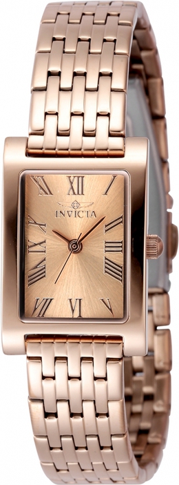 Invicta 48145 Angel Quartz Rose Gold Dial Ladies Watch