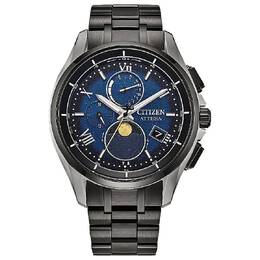 Citizen Perpetual World Time Blue Dial Mens Watch by1007-60l