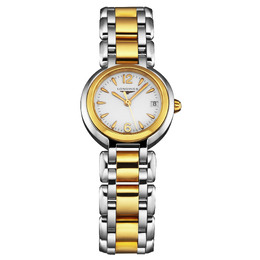 Longines PrimaLuna Quartz White Dial Ladies Watch L8.110.5.16.6