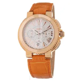 Folli Follie Orange Leather Watch ffwf13r002senac, Quartz Analogic Movement