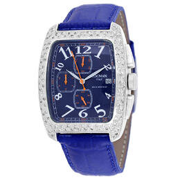 Locman Classic Chronograph Quartz Blue Dial Ladies Watch, Model 487BL2D/BL