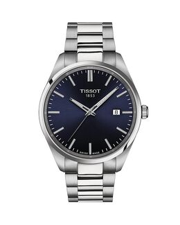 Часы Tissot PR 100, 40 мм, синий 4908160 | blue/silver