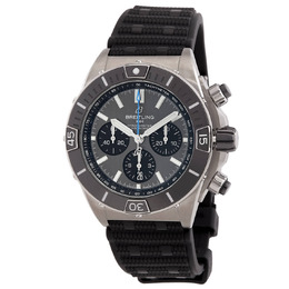 Breitling Chronomat B01 44 Black Dial Mens Watch - EB0136251M1S1