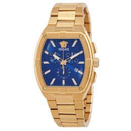 Versace Chronograph Quartz Blue Dial Mens Watch vesp00724