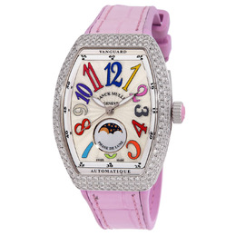 Franck Muller Vanguard Automatic Diamond White Dial Ladies Watch V32SC