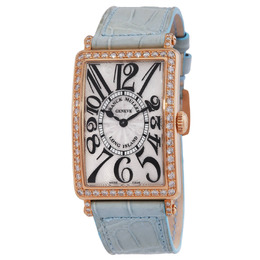 Franck Muller Long Island Quartz Diamond White Dial Unisex Watch 952 QZ D 1R HO 5N