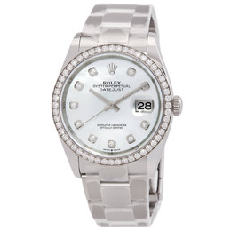 Rolex Datejust 36 Diamond Mother of Pearl Dial Unisex Watch 126284mdo