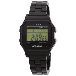 Timex Classic TW2V20000: Black Resin Dial Watch