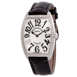 Franck Muller Cintree Curvex Quartz Diamond Unisex Watch (Article No: 2852QZD1R8CDAC)