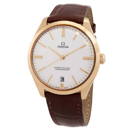 Omega Limited Edition De Ville Tresor Hand Wind Chronometer White Dial Mens Watch 432.53.40.21.09.001