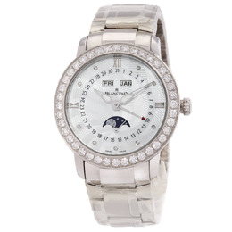 Blancpain Watch 3663A-4654-71B Automatic Moon Phase Complete Calendar for Ladies