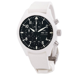 IWC Pilot Chronograph Top Gun Top Gun Automatic Black Dial Mens Watch iw389105