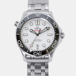Omega Seamaster White Stainless Steel 1087790 Automatic Men's Watch